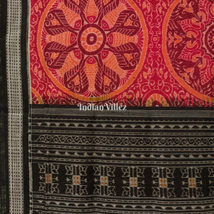 Exclusive Chakra Design Sambalpuri Cotton Saree
