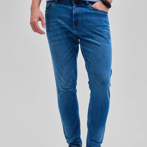 Dark Blue Skinny Fit Jeans