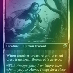 Bereaved Survivor // Dauntless Avenger [4] [Innistrad: Double Feature] [Foil]