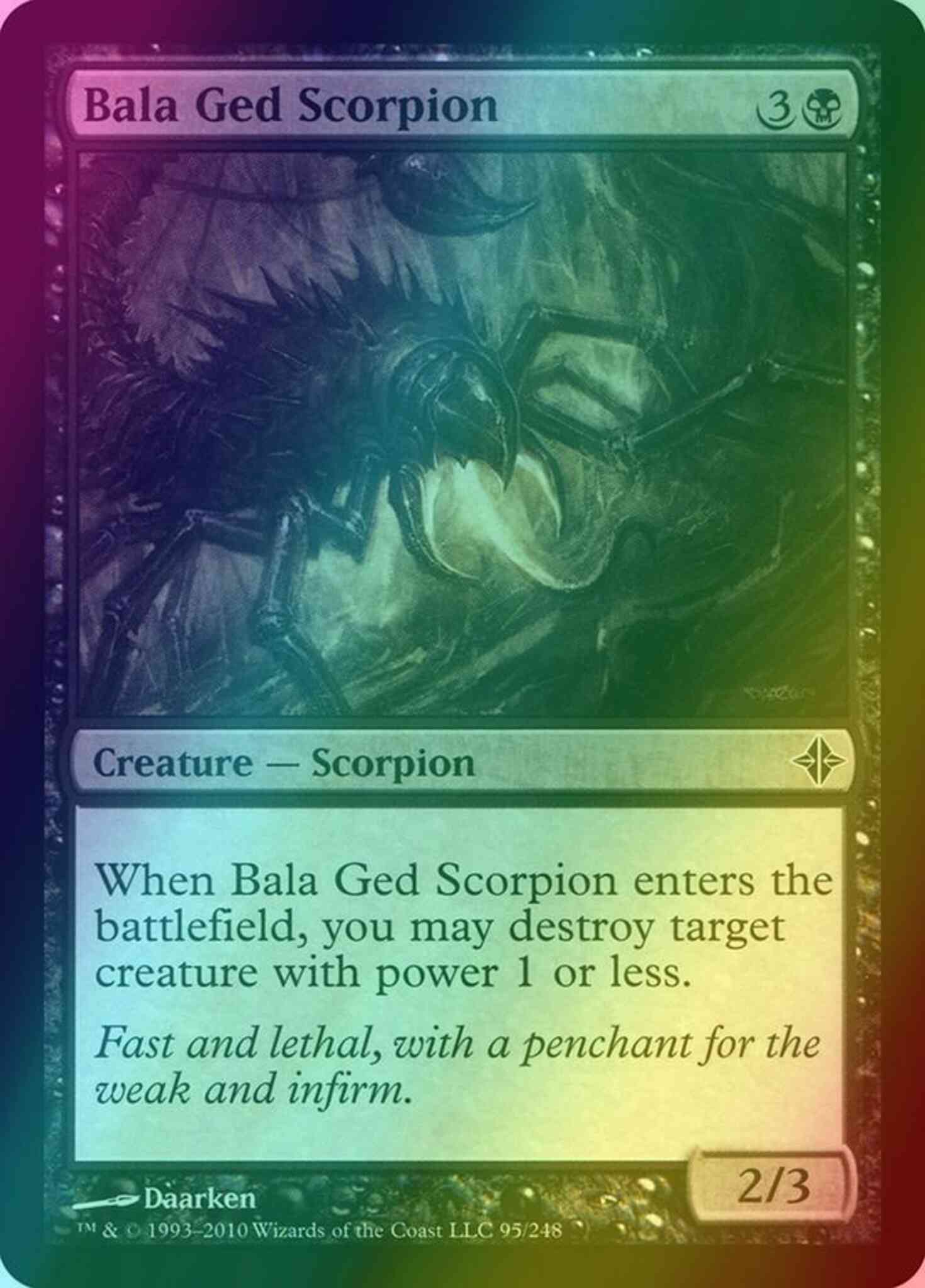 Bala Ged Scorpion [95] [Rise Of The Eldrazi] [Foil]