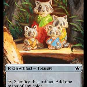 Beast Token (24) // Treasure Token (29) [Bloomburrow: Commander: Tokens] [Non-Foil]