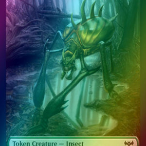 Boar Token (12) // Insect Token (13) [Innistrad: Crimson Vow: Tokens] [Foil]