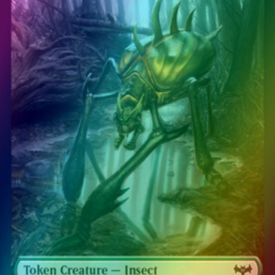 Boar Token (12) // Insect Token (13) [Innistrad: Crimson Vow: Tokens] [Foil]