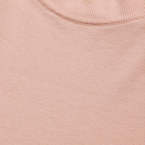 Light Pink Knitted Sweatshirt