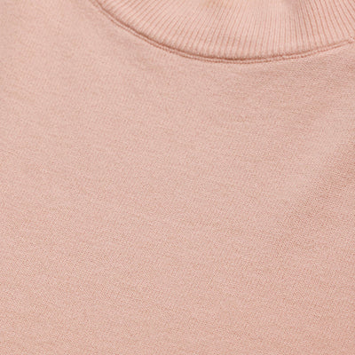 Light Pink Knitted Sweatshirt