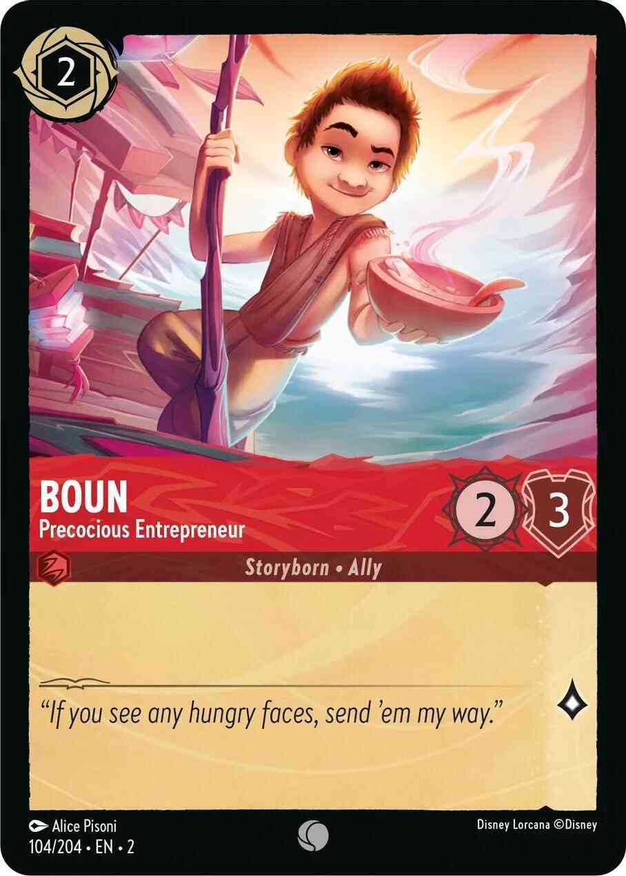 Boun - Precocious Entrepreneur - 104/204 [Rise Of The Floodborn] [Non-Foil]