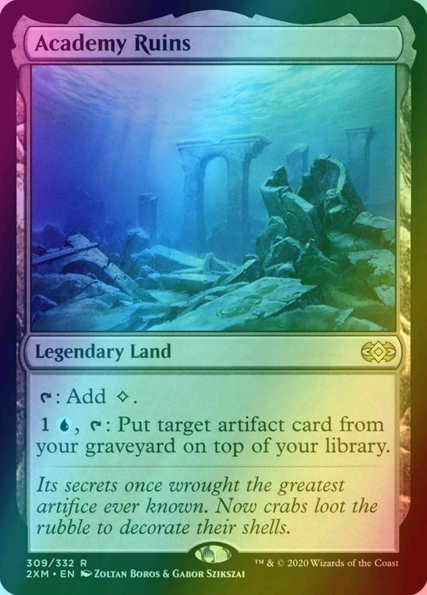 Academy Ruins [309] [Double Masters] [Foil]