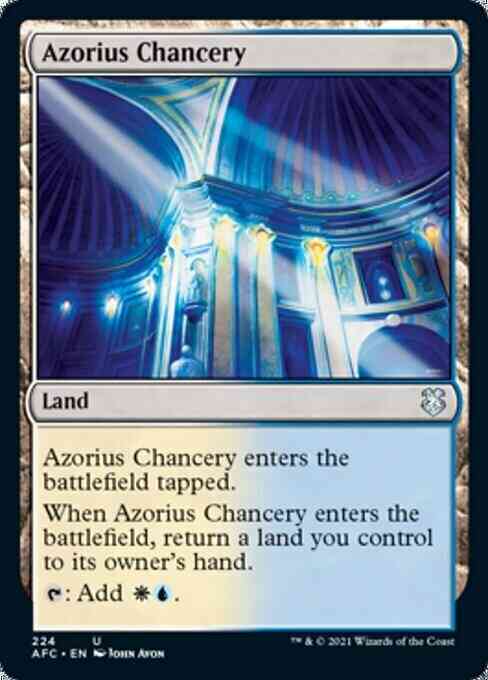 Azorius Chancery [224] [Adventures in the Forgotten Realms Commander] [Non-Foil]