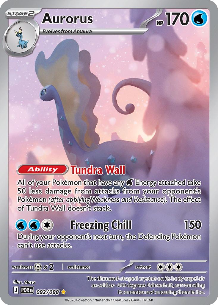 Aurorus - 092/088 - Illustration Rare [me03-092] [Ultra]