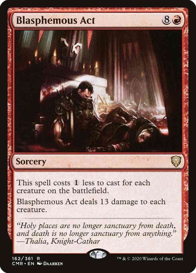 Blasphemous Act [162] [Commander Legends] [Non-Foil]