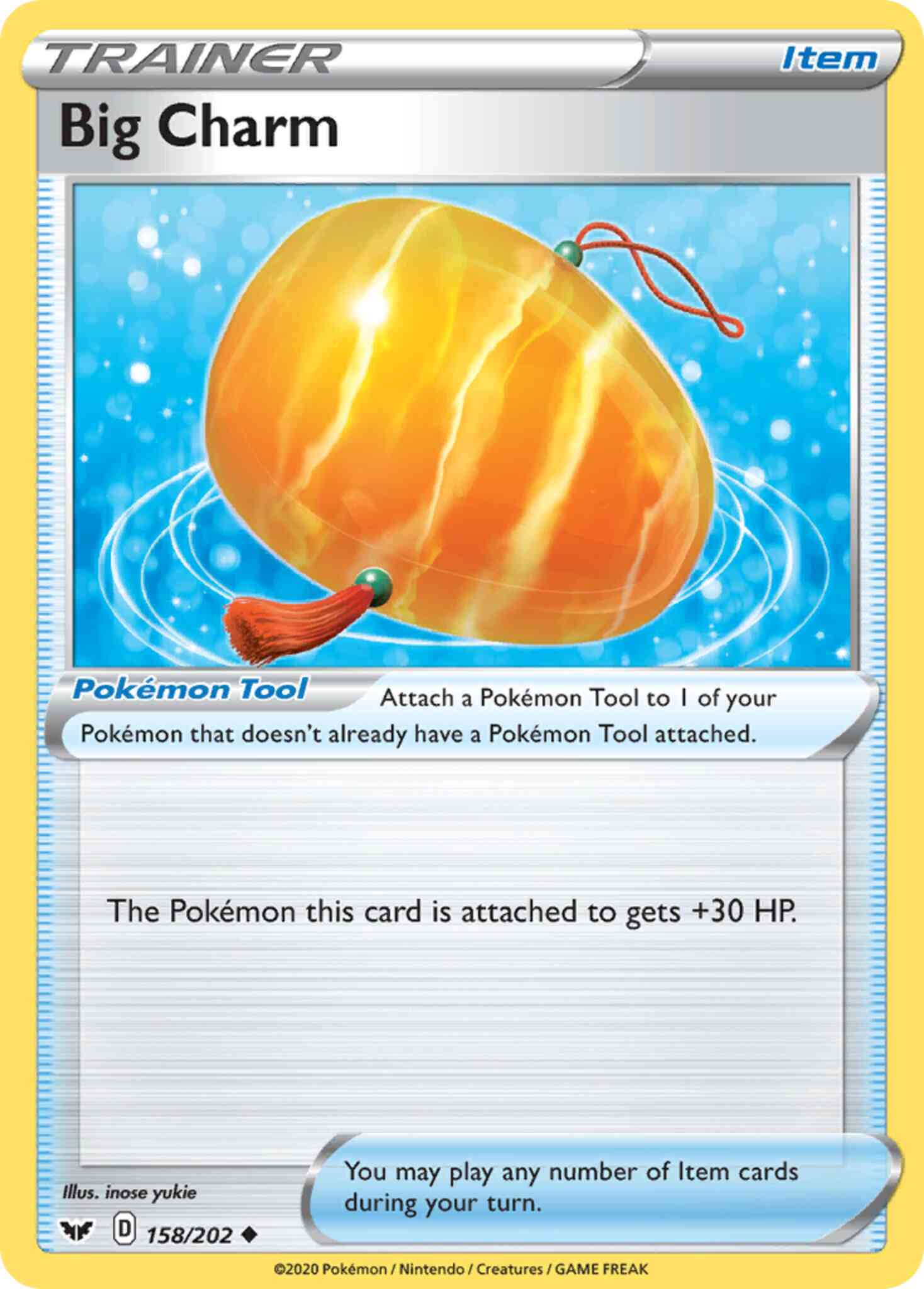 Big Charm - 158/202 - Uncommon [swsh1-158] [Non-Holo]