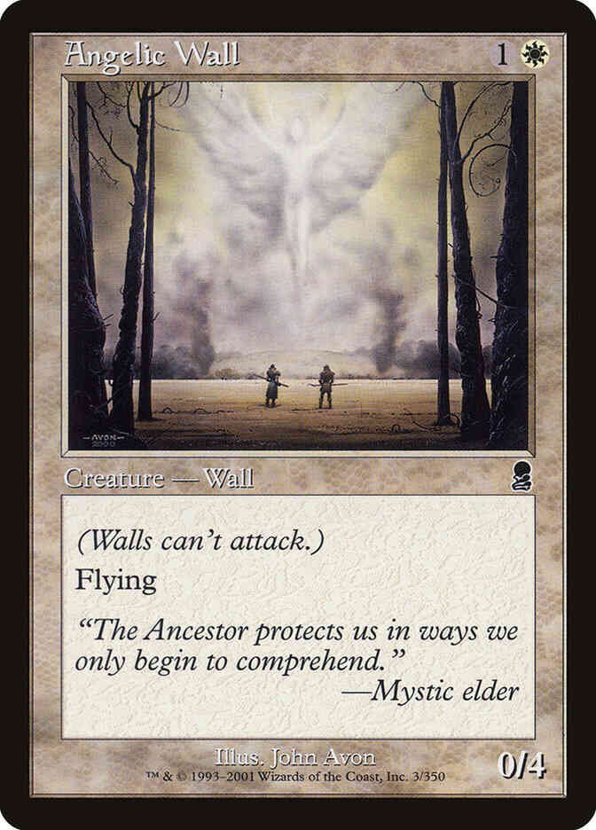 Angelic Wall [3] [Odyssey] [Non-Foil]