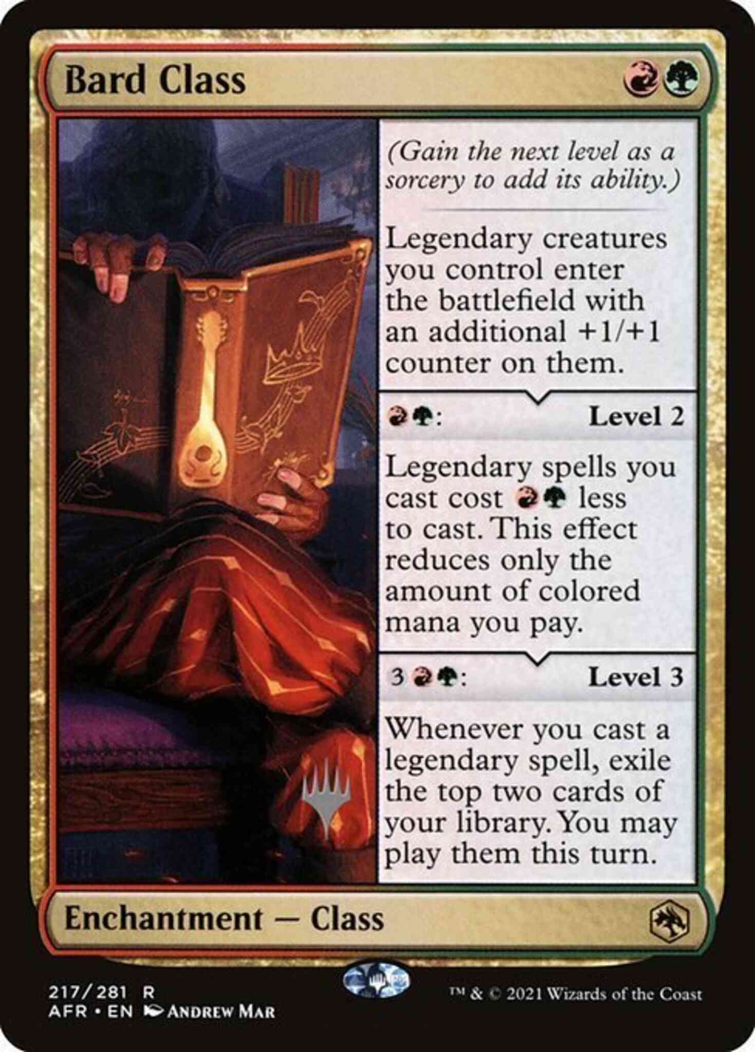 Bard Class [Promo Pack] [217p] [Adventures in the Forgotten Realms Promos] [Non-Foil]