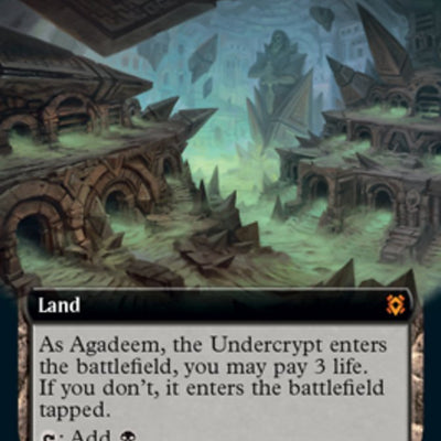 Agadeem's Awakening // Agadeem, the Undercrypt [336] [Extended Art] [Zendikar Rising] [Non-Foil]