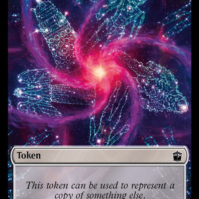 Alien Angel Token (11) // Copy Token (01) [Universes Beyond: Doctor Who: Tokens] [Non-Foil]