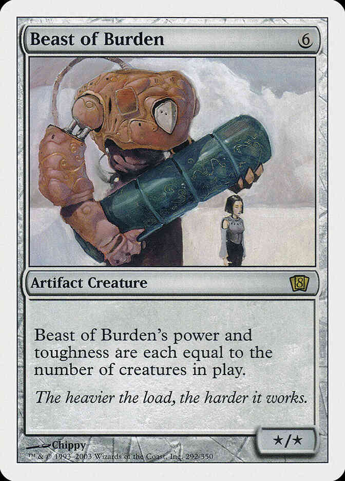 Beast of Burden [292] [Eighth Edition] [Non-Foil]