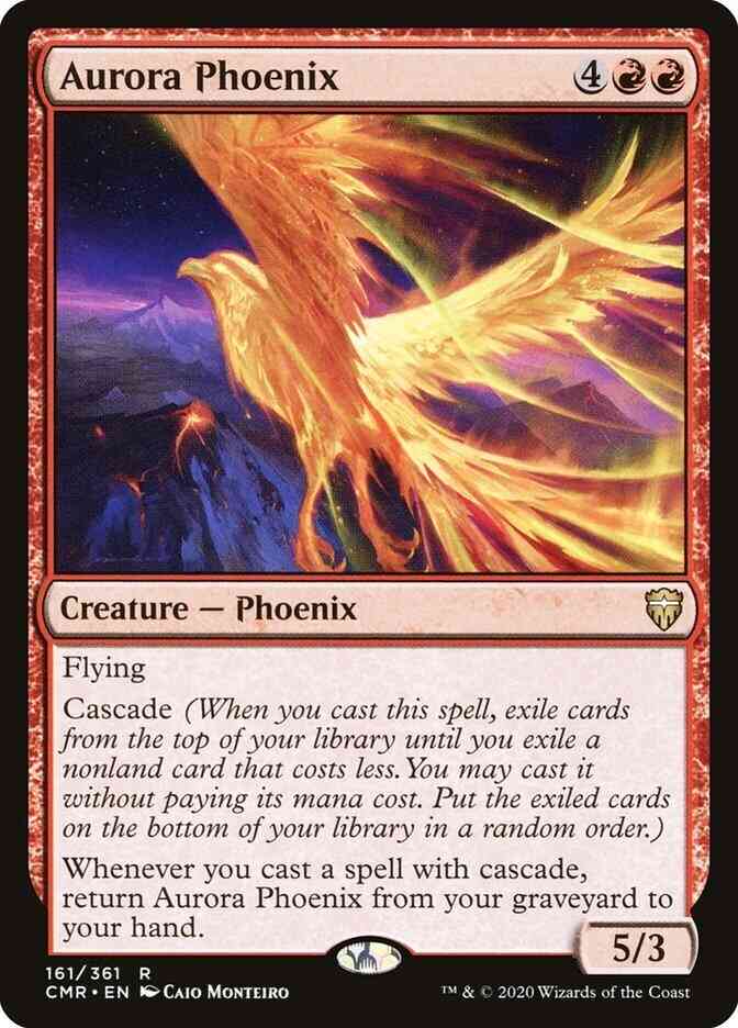 Aurora Phoenix [161] [Commander Legends] [Non-Foil]