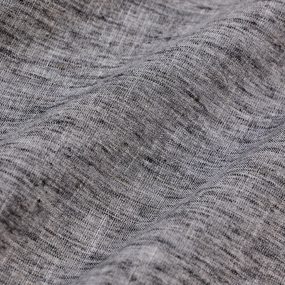 Black Linen Blend Shirt