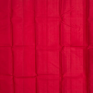 Black & Olive Green Handloom Kanchipuram Half & Half Silk Saree