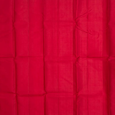 Black & Olive Green Handloom Kanchipuram Half & Half Silk Saree