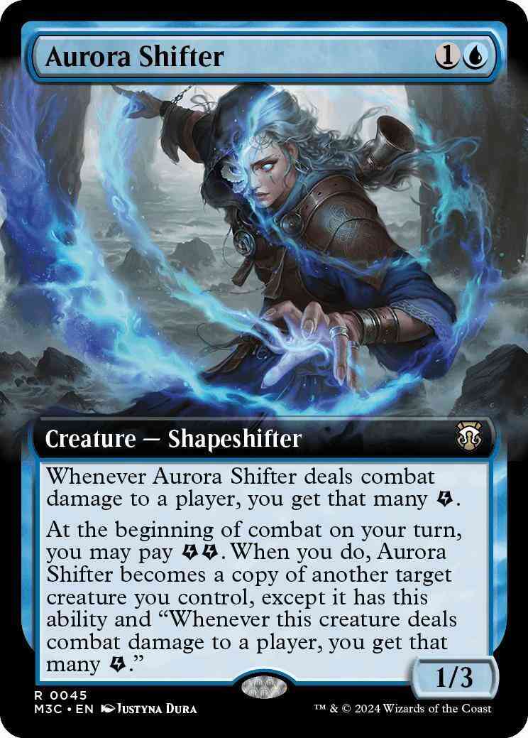 Aurora Shifter [45] [Extended Art] [Modern Horizons 3: Commander] [Non-Foil]