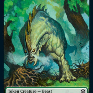 Beast Token (11) // Kraken Token (04) [Commander 2021 Tokens] [Non-Foil]