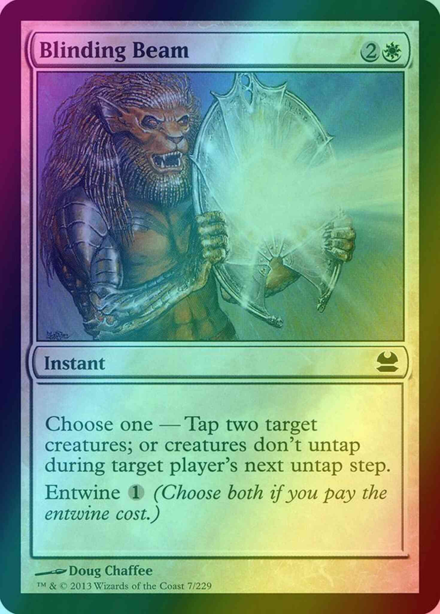 Blinding Beam [7] [Modern Masters] [Foil]