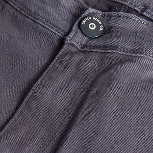 Grey Slim Fit Cargo Jeans