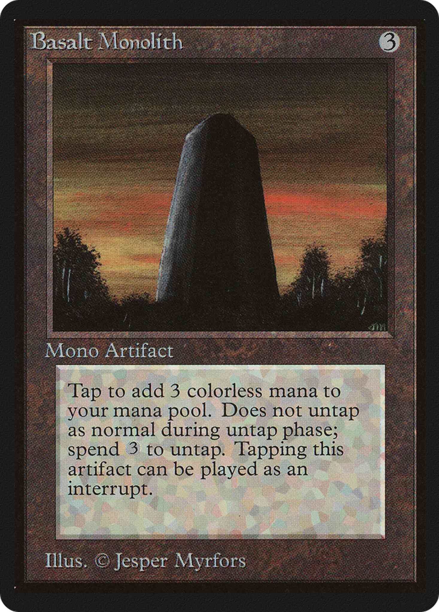 Basalt Monolith [232] [Limited Edition Beta] [Non-Foil]
