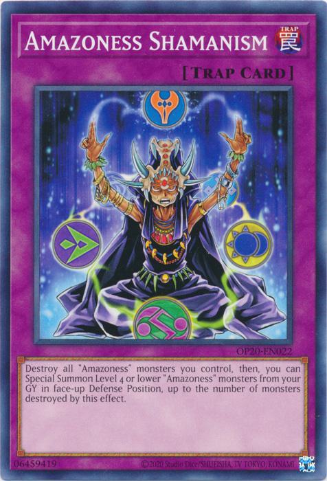 Amazoness Shamanism - OP20-EN022 - Common - Unlimited