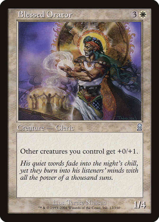 Blessed Orator [12] [Odyssey] [Non-Foil]
