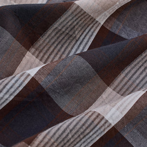 Grey Checks Slim Fit Shirt