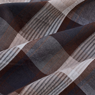 Grey Checks Slim Fit Shirt