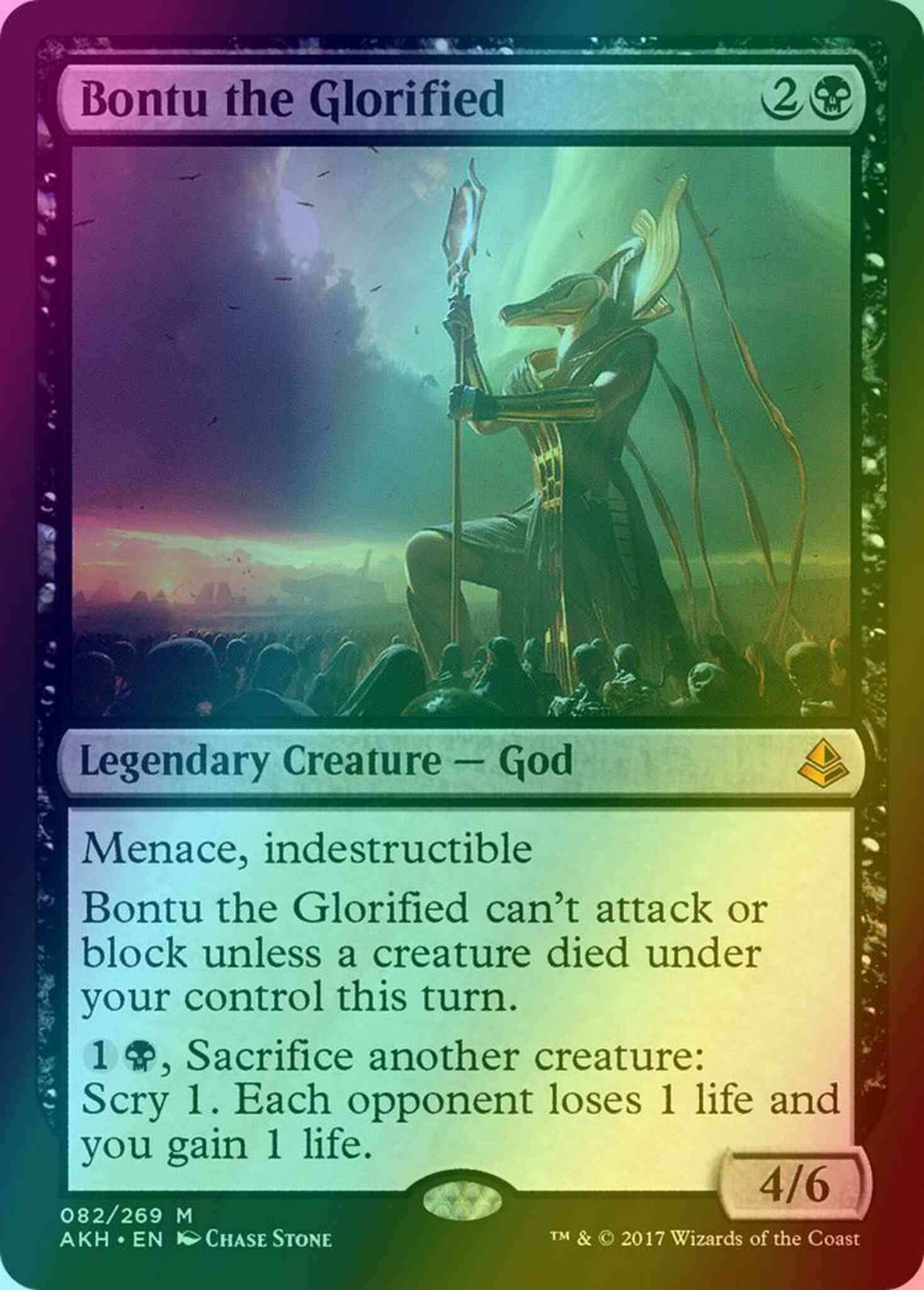 Bontu the Glorified [82] [Amonkhet] [Foil]