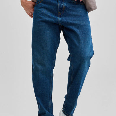 Blue Baggy Fit Jeans