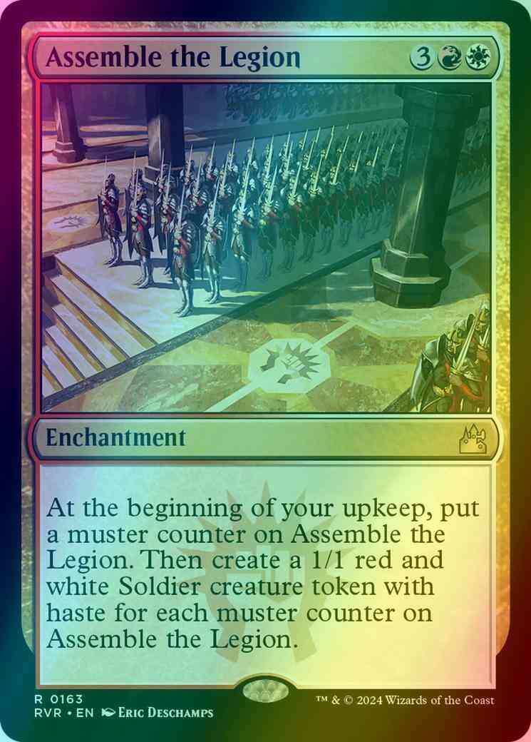 Assemble the Legion [163] [Ravnica Remastered] [Foil]