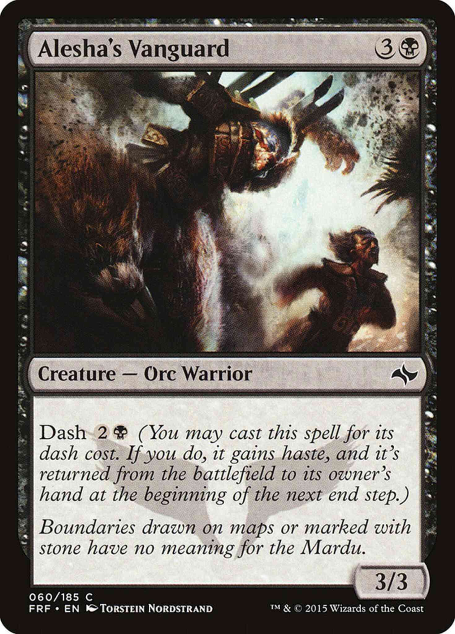 Alesha's Vanguard [60] [Fate Reforged] [Non-Foil]