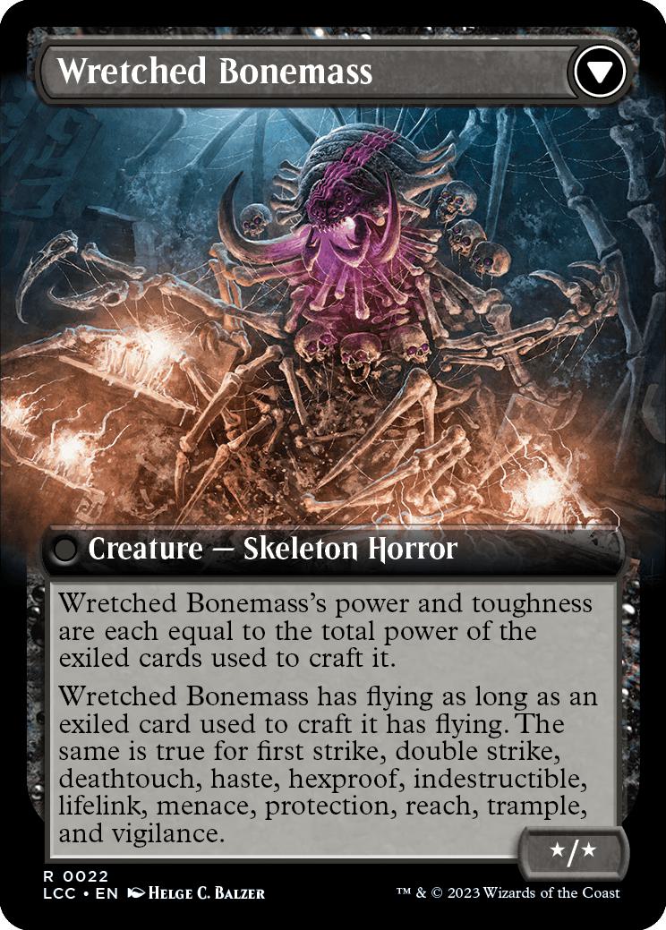 Altar of the Wretched // Wretched Bonemass [22] [Extended Art] [The Lost Caverns of Ixalan: Commander] [Non-Foil]