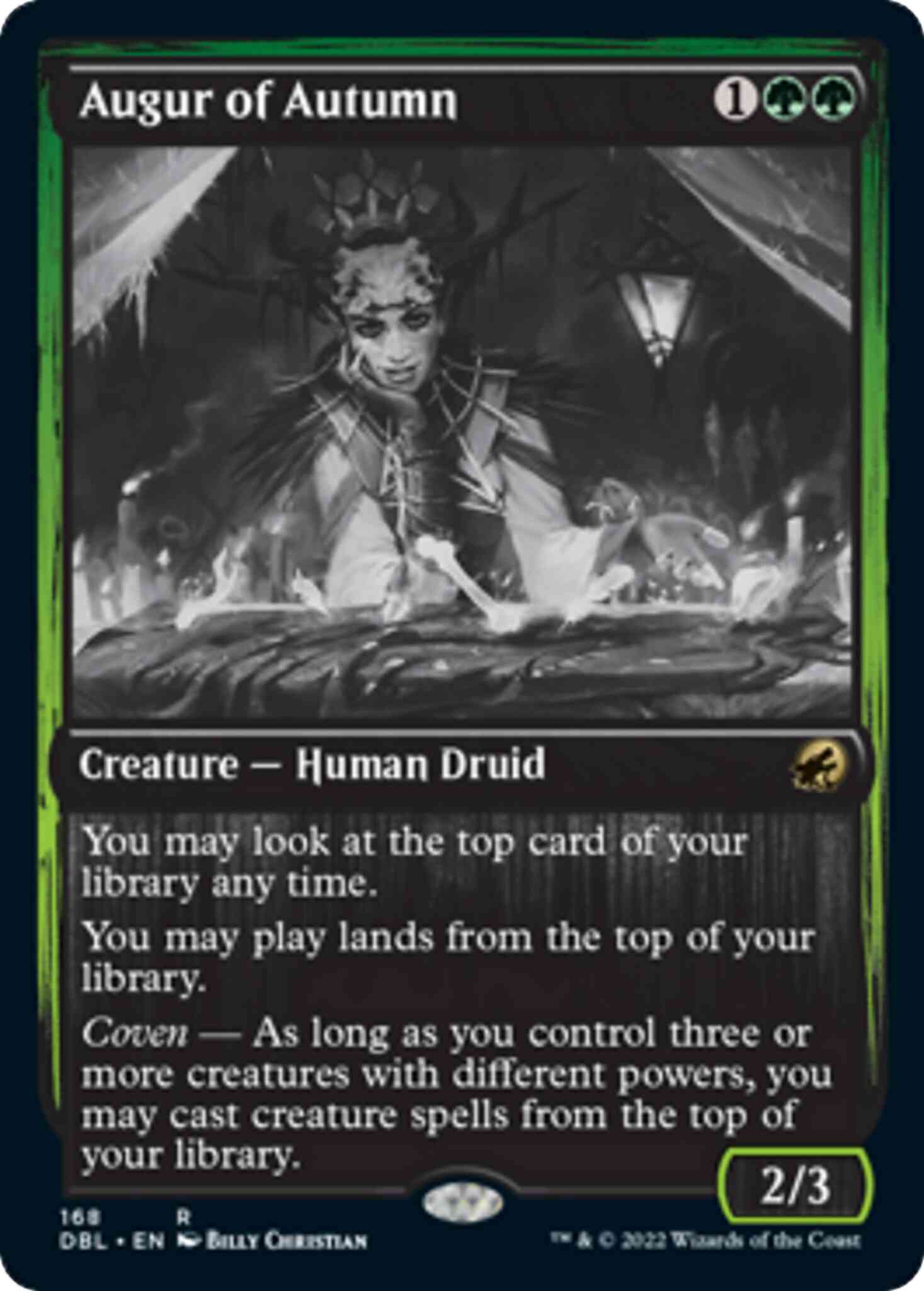 Augur of Autumn [168] [Innistrad: Double Feature] [Non-Foil]