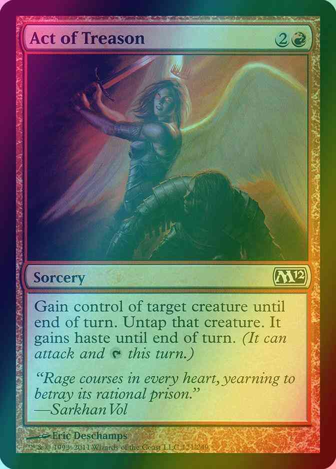 Act of Treason [121] [Magic 2012] [Foil]