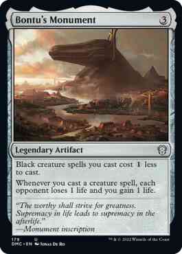 Bontu's Monument [179] [Dominaria United: Commander] [Non-Foil]