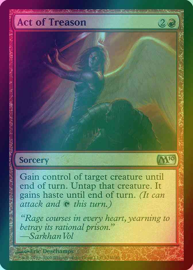 Act of Treason [124] [Magic 2010] [Foil]