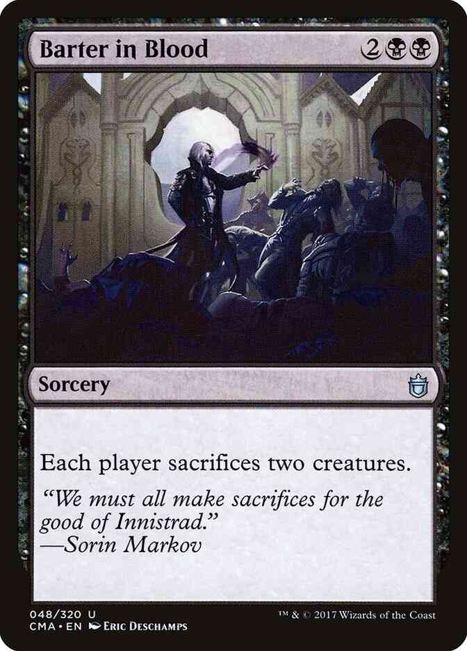 Barter in Blood [48] [Commander Anthology] [Non-Foil]