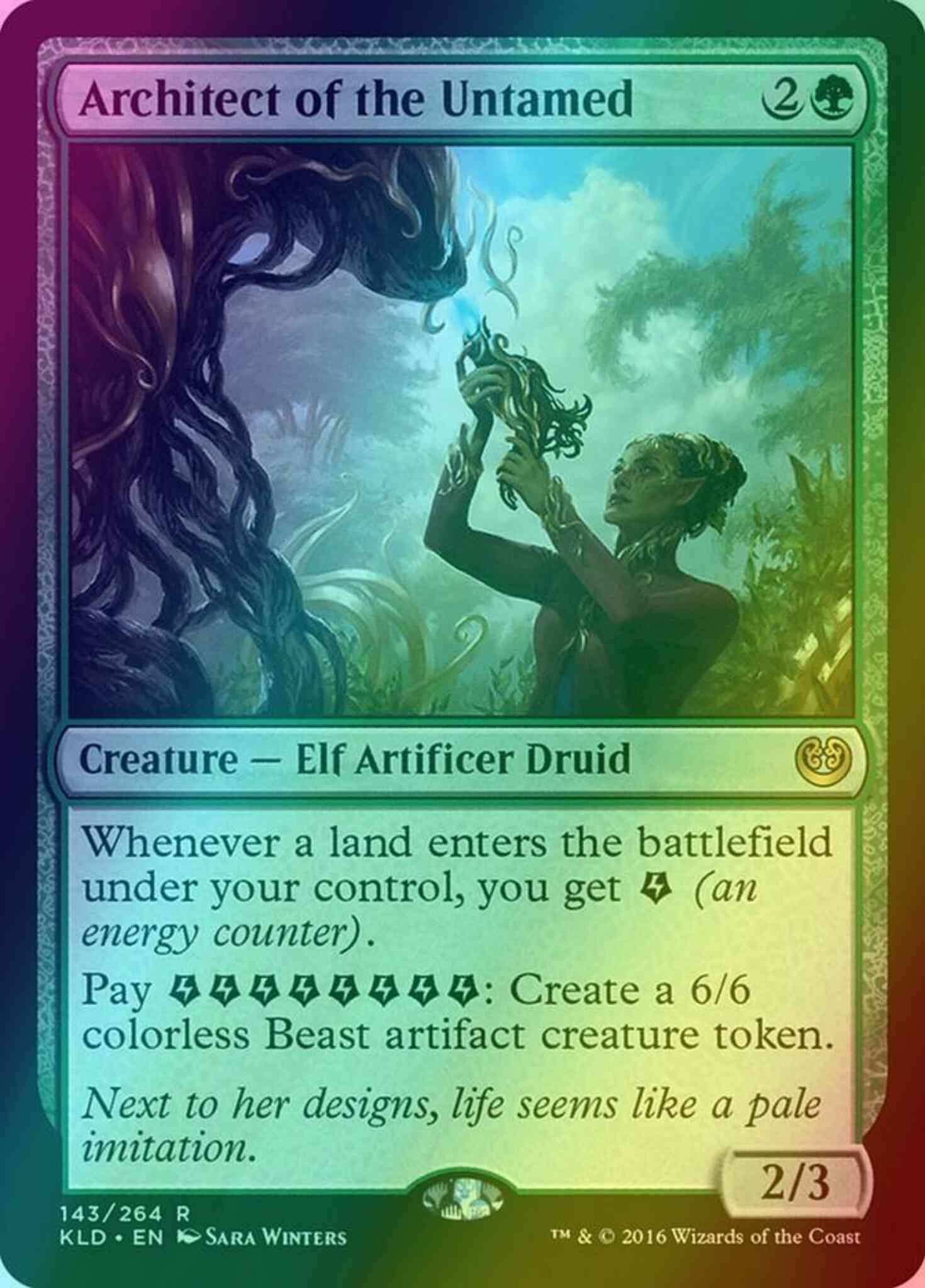 Architect of the Untamed [143] [Kaladesh] [Foil]