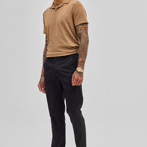 Black Slim Fit Chinos