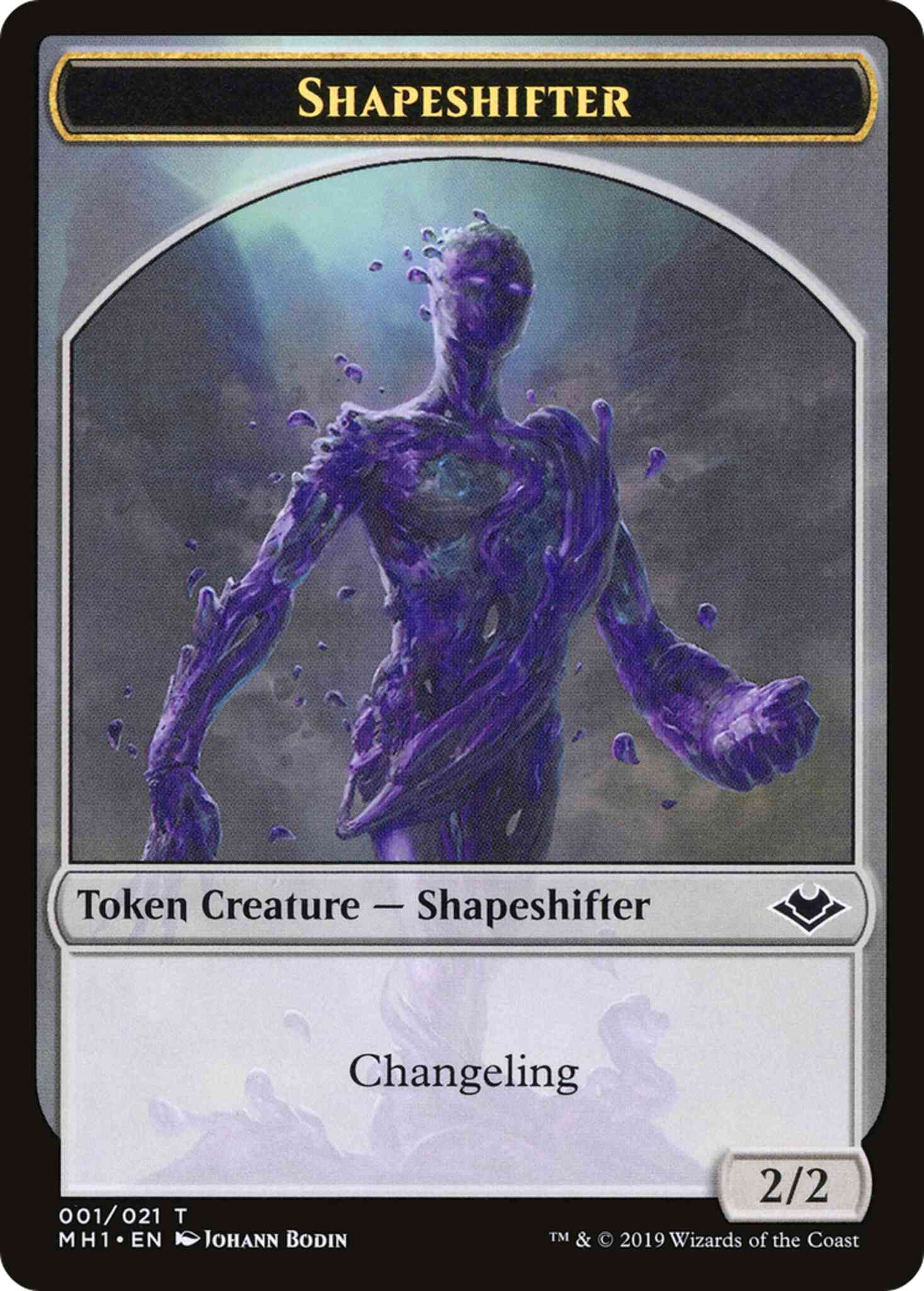 Angel Token (02) // Shapeshifter Token (01) [Modern Horizons Tokens] [Non-Foil]