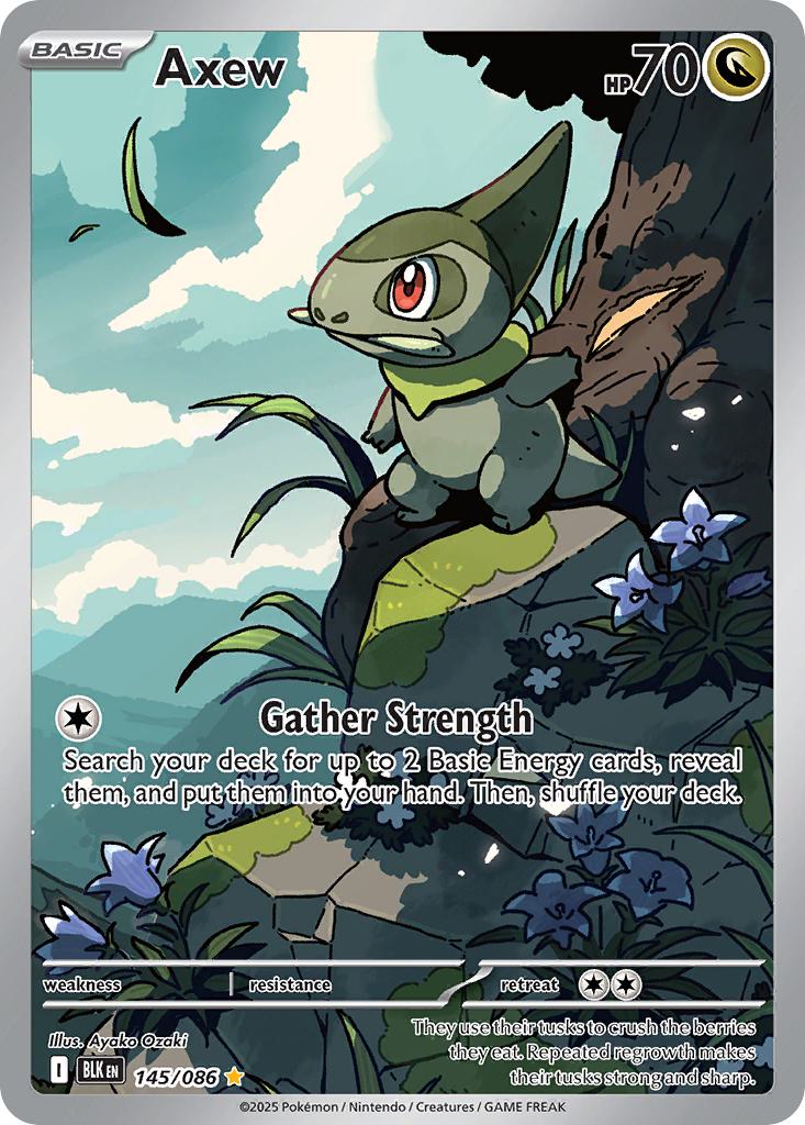 Axew - 145/086 - Illustration Rare [sv105b-145] [Ultra]