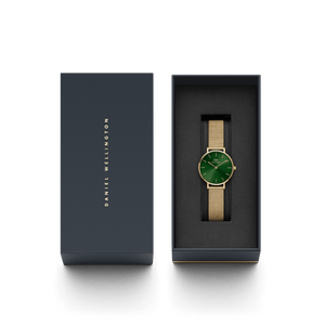 Petite Emerald Green & Gold