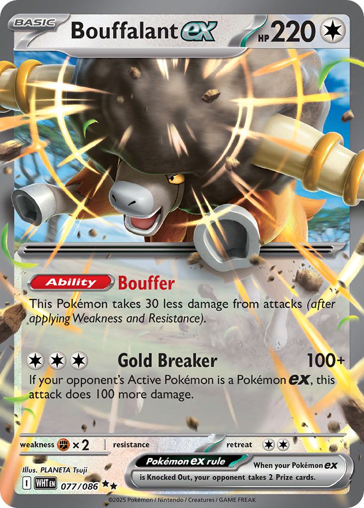 Bouffalant ex - 077/086 - Double Rare [sv105w-077] [Ultra]