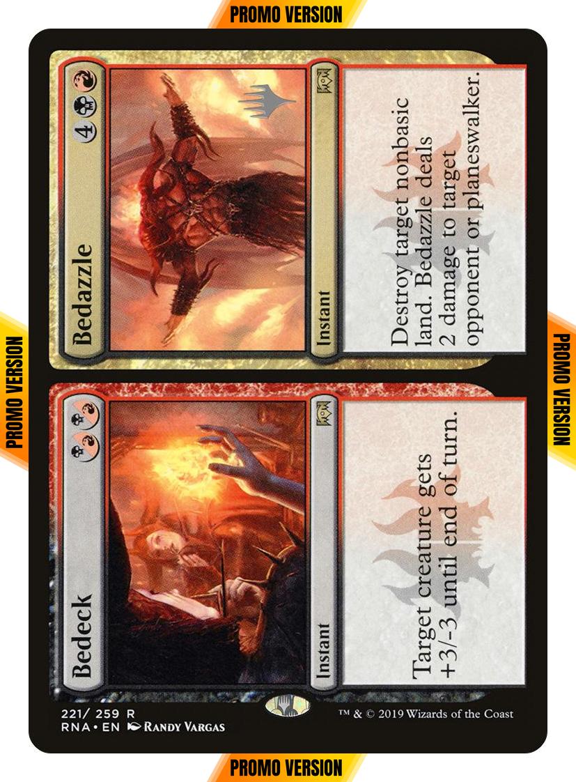 Bedeck // Bedazzle [221p] [Promo Pack] [Ravnica Allegiance Promos] [Non-Foil]